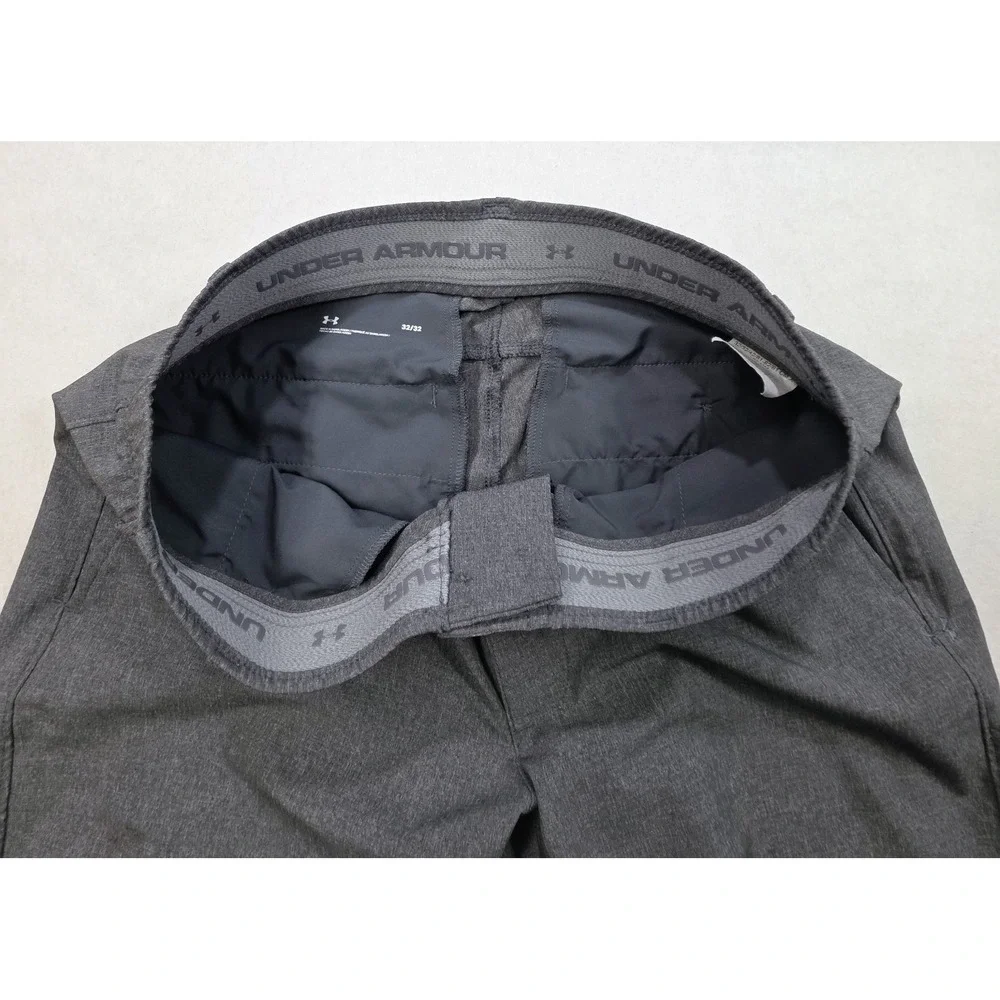 Under Armour Matchplay Pants Mens 32x32 Gray Chino Grip Waist LIMITED USE‎